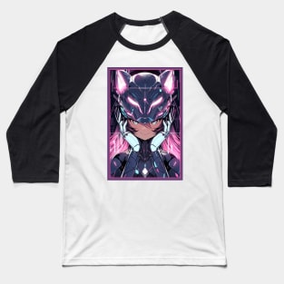 Anime Cat Girl | Quality Anime Design | Chibi Cat Girl Miaw | Manga Anime Art Baseball T-Shirt